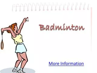 Badminton for Healthy Living