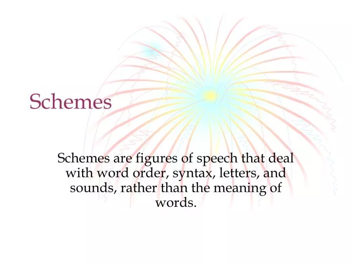 schemes