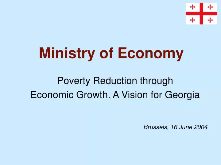 ministry of economy
