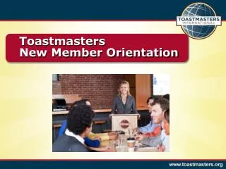 Toastmasters New Member Orientation