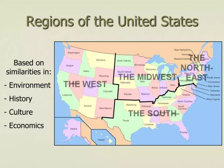 regions of the united states