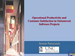 Operational Productivity and Customer Satisfaction in Outsourced Software Projects