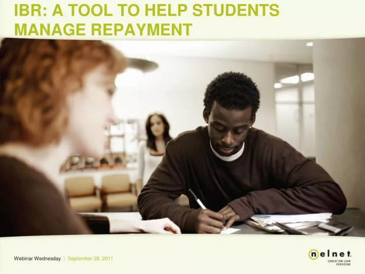 ibr a tool to help students manage repayment