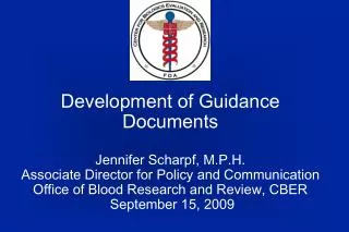 FDA Good Guidance Practices (GGP)