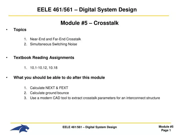 eele 461 561 digital system design