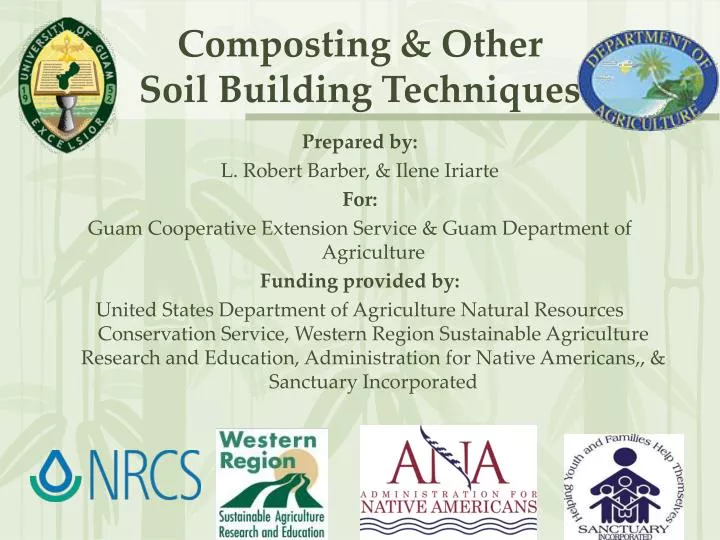 composting other soil building techniques