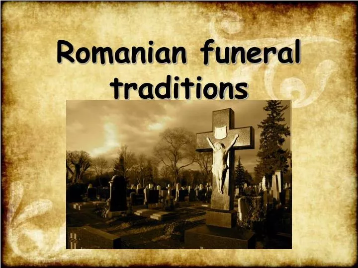 romanian funeral traditions