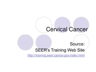 Cervical Cancer