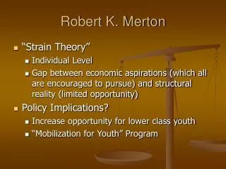 Robert K. Merton