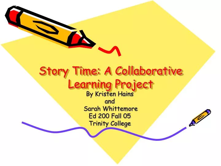 story time a collaborative learning project