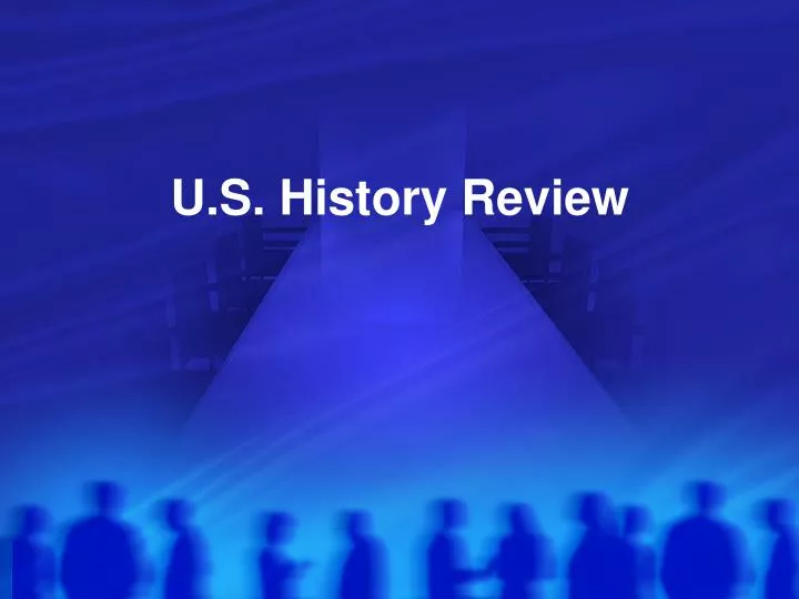 u s history review