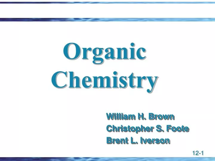 organic chemistry