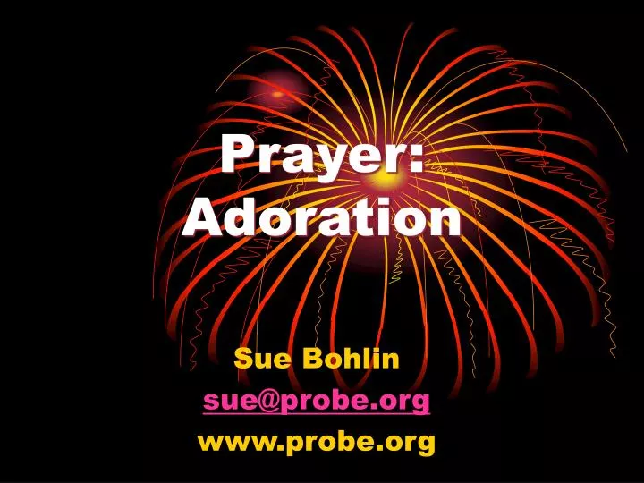 prayer adoration