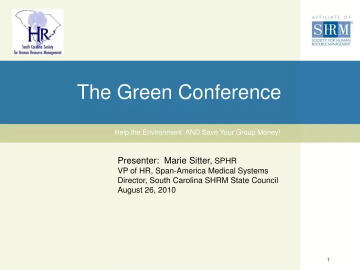the green conference