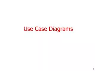use case diagrams