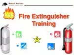 Fire Extinguisher Training - slide 1