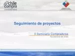 Seguimiento de proyectos - slide 1