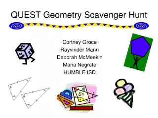 QUEST Geometry Scavenger Hunt