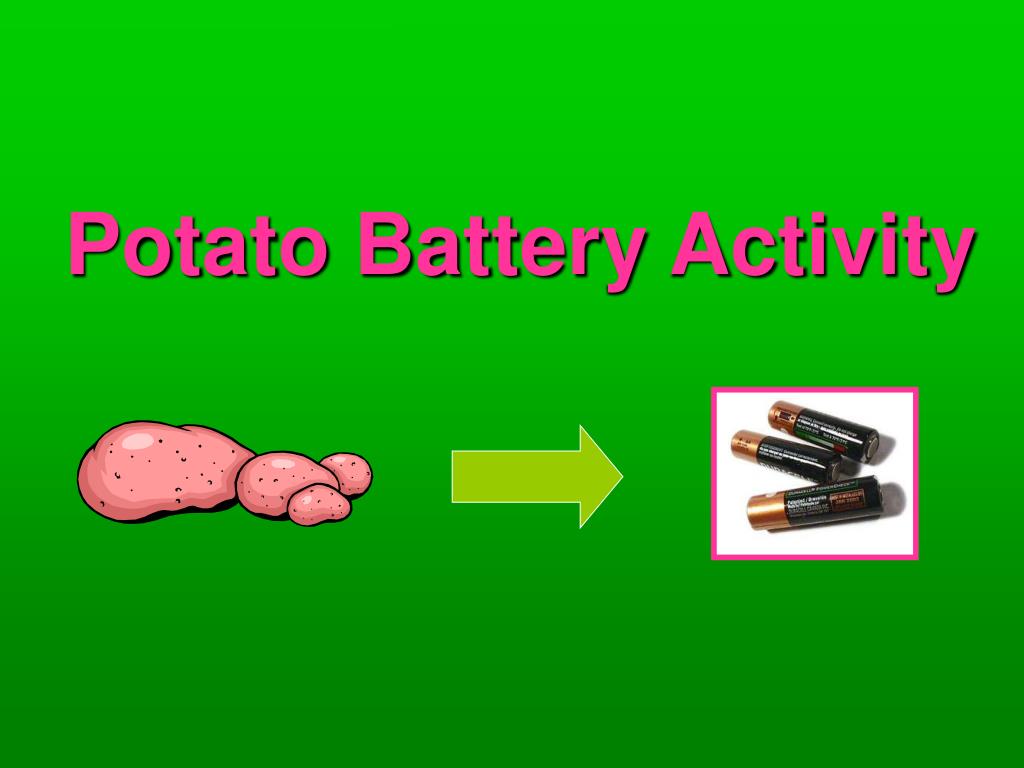 PPT - Potato Battery Activity PowerPoint Presentation, free download ...