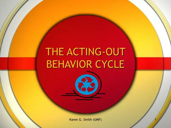 the acting out behavior cycle