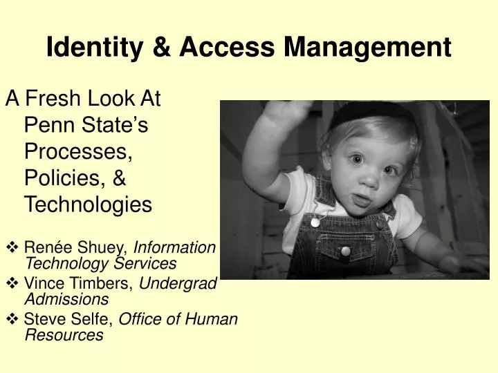 identity access management