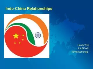 Indo-China Relationships