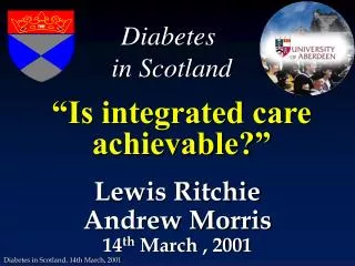 “Is integrated care achievable?”