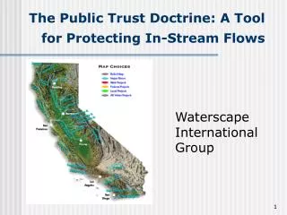 The Public Trust Doctrine: A Tool for Protecting In-Stream Flows