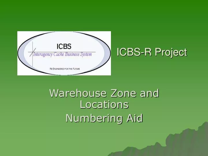 icbs r project