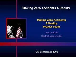 Making Zero Accidents A Reality