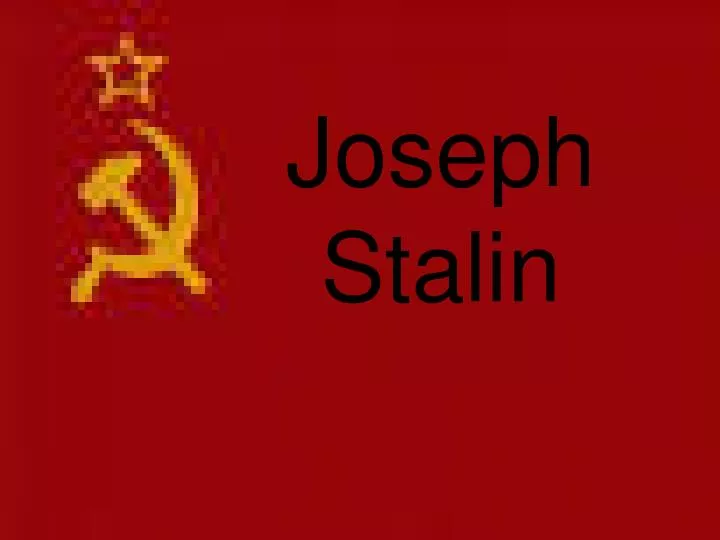 joseph stalin