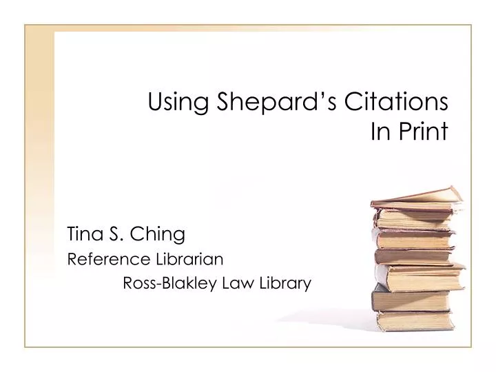 using shepard s citations in print