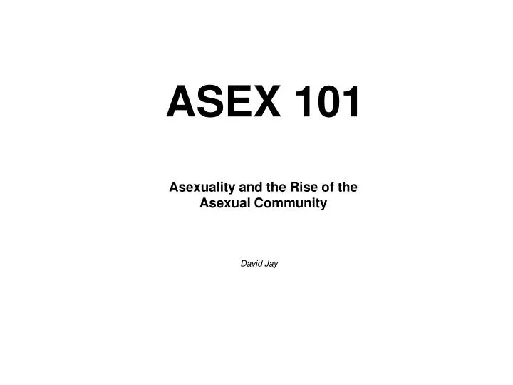 asex 101