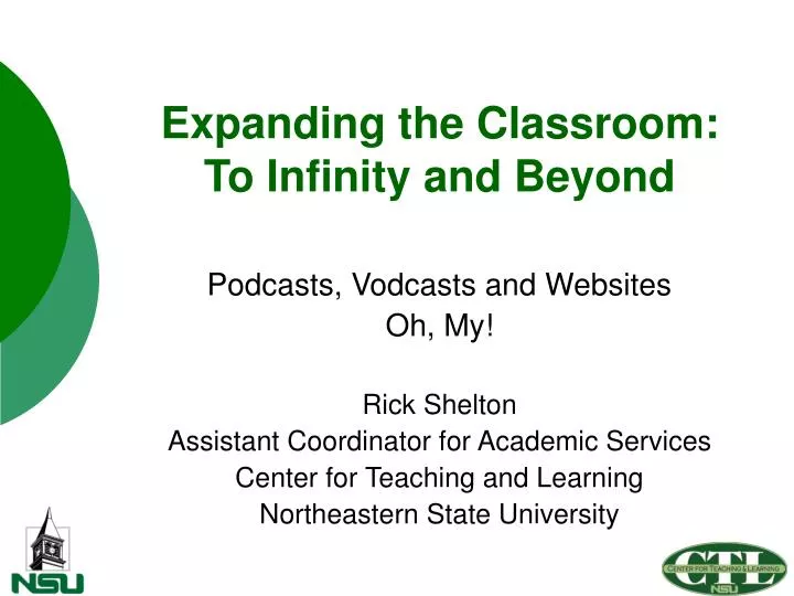 expanding the classroom to infinity and beyond