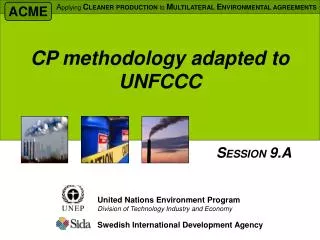 CP methodology adapted to UNFCCC