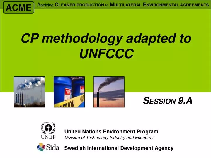 cp methodology adapted to unfccc