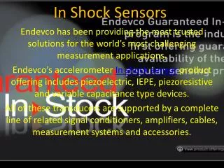 In Shock Sensors Device