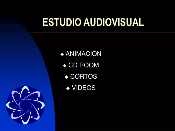 estudio audiovisual