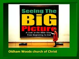 Oldham Woods church of Christ