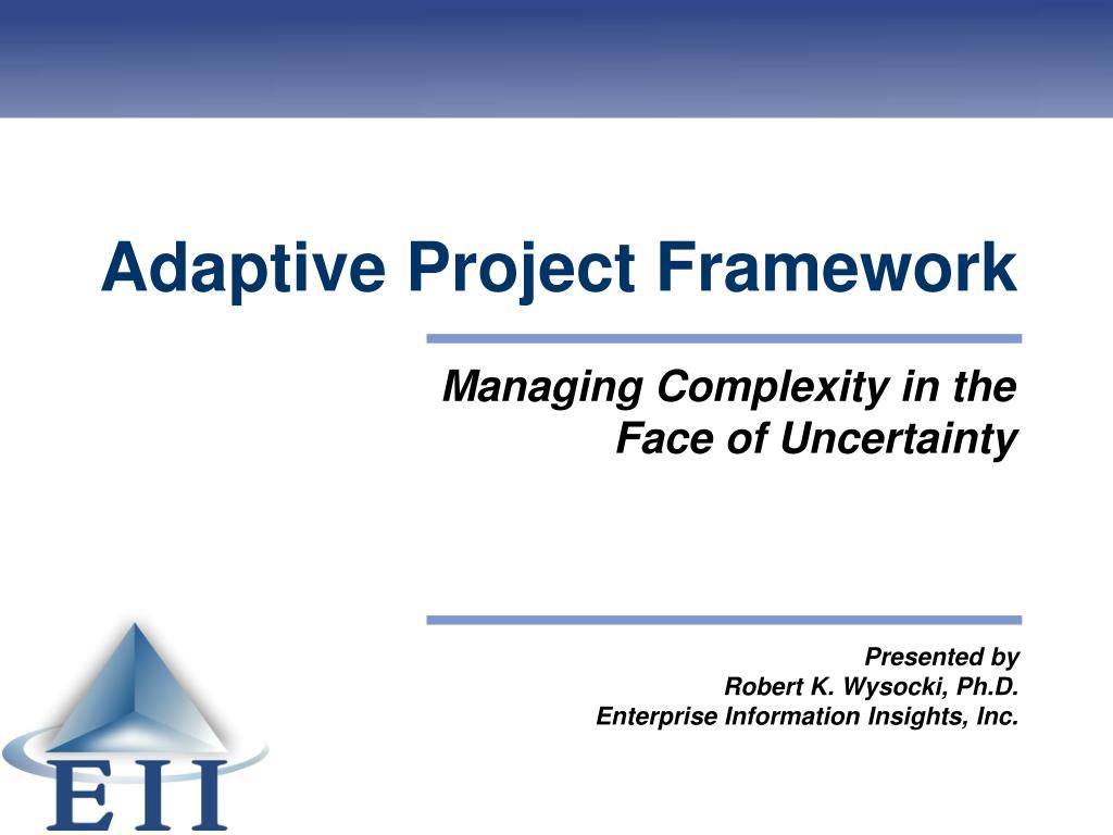 PPT - Adaptive Project Framework PowerPoint Presentation, free download ...