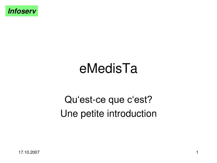 emedista