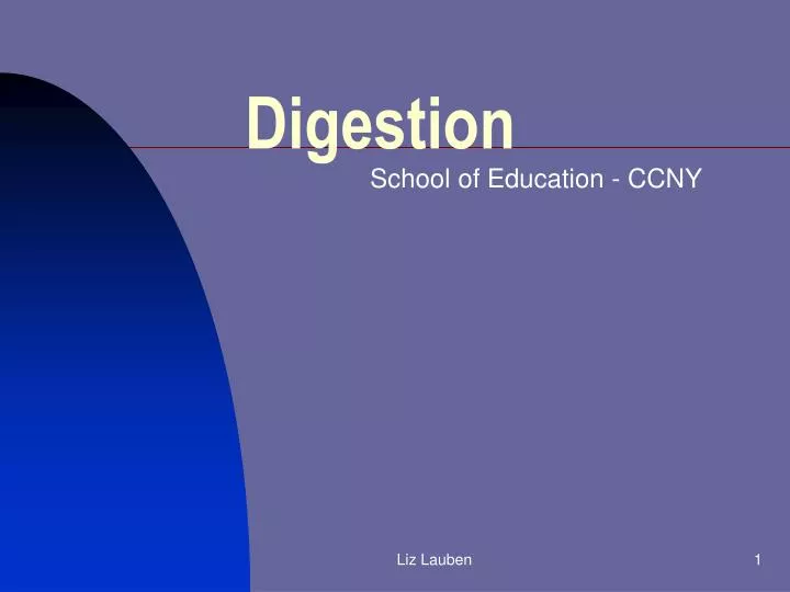 digestion
