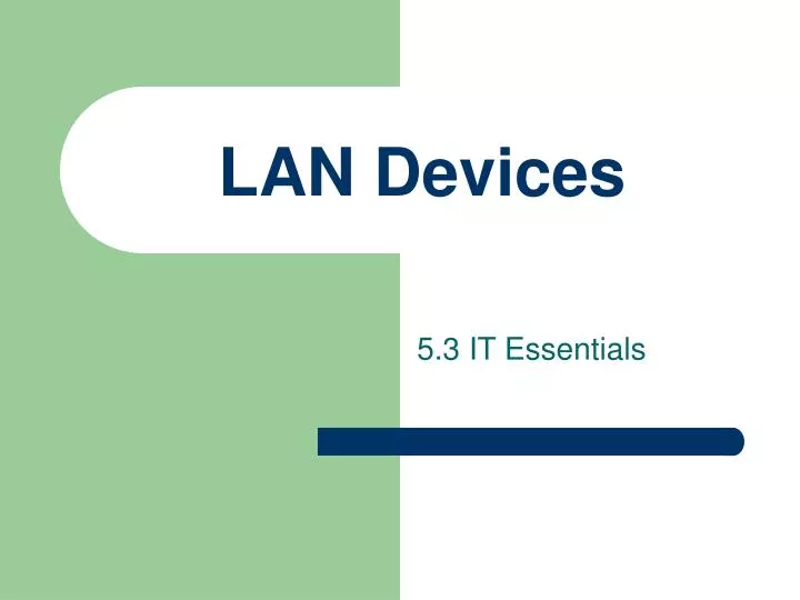 lan devices