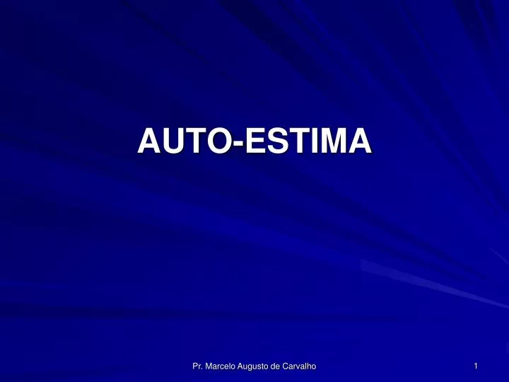 auto estima