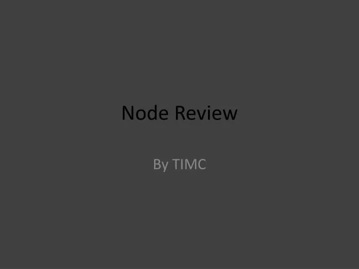 node review