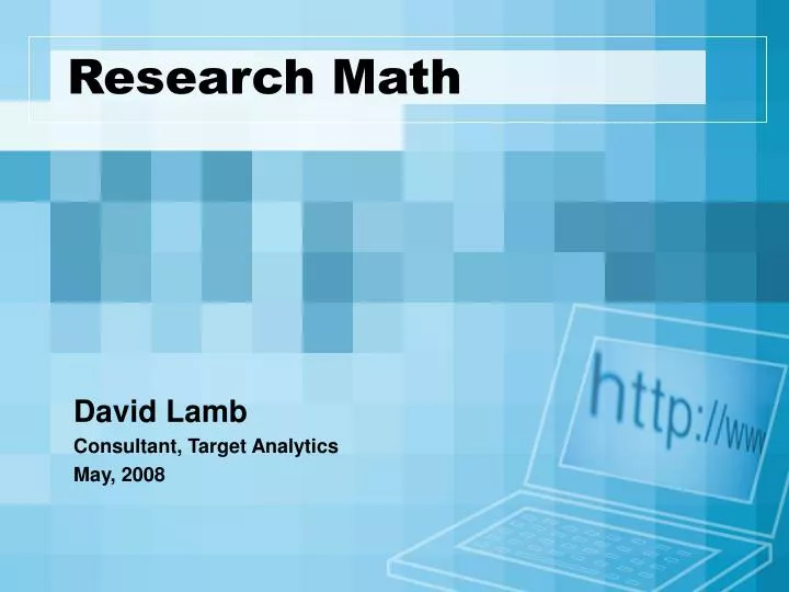 research math