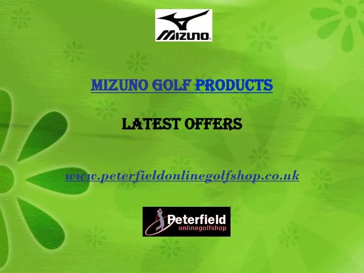 mizuno golf products latest offers