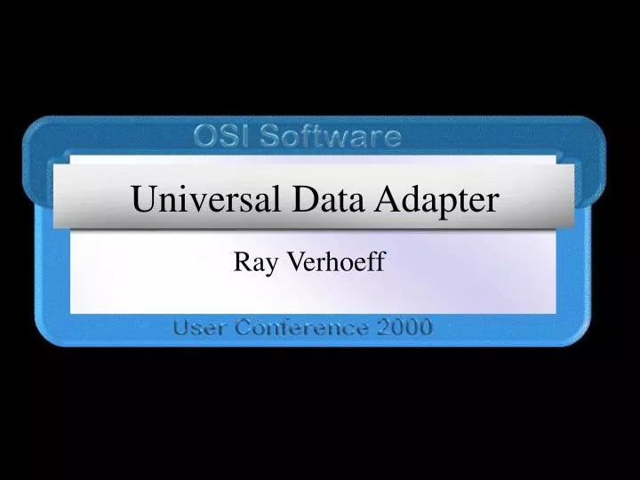 universal data adapter