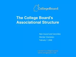 The College Board’s Associational Structure