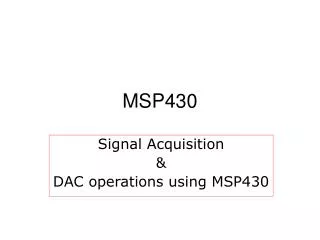 MSP430
